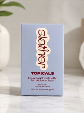 Topicals Slather Exfoliating & Smoothing Bar Set – 2 Bars